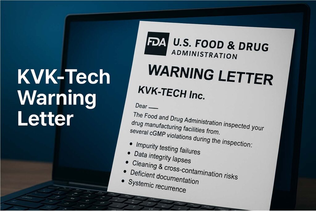 KVK-Tech Warning Letters: Common Reasons and How to Respond